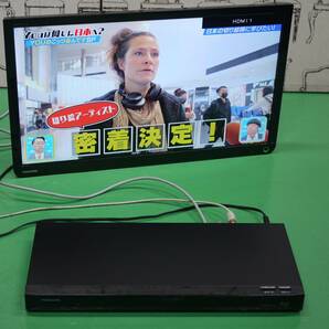 美品 パナソニック ブルーレイ レコーダー DMR-BRW1010 DIGA HDD 1TB 2チューナー搭載 4Kアップコンバート対応 BD Blu-rayの画像2