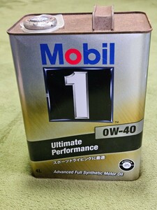  Mobil 1 engine oil 4L can ①