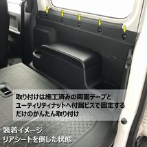 数量限定 \1スタート 新型ジムニーJB64/ジムニーシエラJB74 カスタムパーツ リアアームレスト付きインナートリム　車種専用設計　_画像9