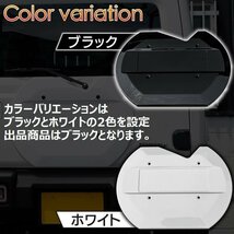 数量限定 \1スタート 新型ジムニーJB64/ジムニーシエラJB74　リアスペアタイヤレスカバー（リアゲートカバー）【ブラック】　ロゴプレート_画像5