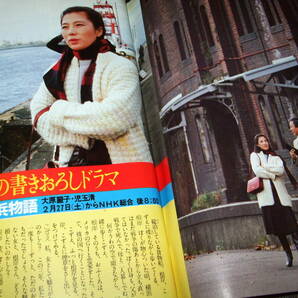 週刊TVガイド1982-83年2冊◆表紙=宮崎緑ほか/大原麗子/松坂慶子/原田美枝子/斎藤とも子/松田聖子/岸本加世子/斉藤慶子/石野真子の画像2