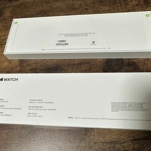 ☆Apple Watch Series 9 45mm☆ 新品未開封 ミッドナイト アルミニウムケース スポーツバンド GPSモデル M/L アップルウォッチ MR9A3J/Aの画像2