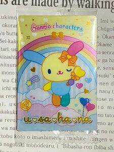サンリオキャラクターズ　ウエハース6 カード　ウサハナ　新品未使用