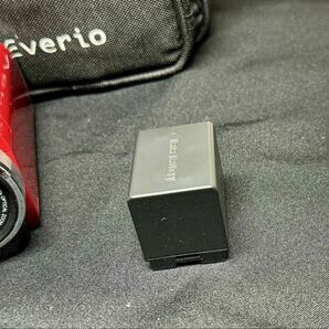 スペシャル価格☆Victor ビクター JVC 光学40倍ズーム搭載ビデオカメラ メモリームービー Everio レッド GZ-E750-Rの画像2