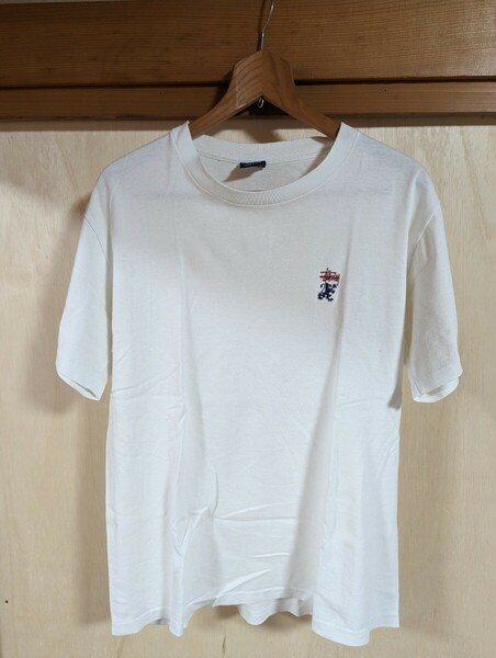 stussy ワンポイント刺繍　Ｔシャツ　made in USA