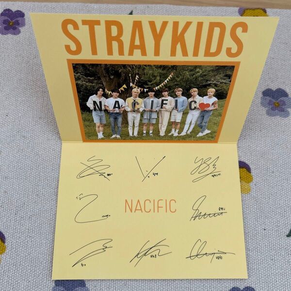 Straykids NACIFIC ウエルカム カード