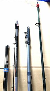 【良品】釣り竿 SHIMANO Daiwa NFT ABYSpecial Super剣崎 POWER LOOP 船風ヤリイカ SP425 BX-T 海釣り フィッシング ロッド No.4-014-23