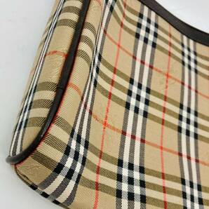 Burberrys ポーチ バーバリー セカンドバッグ クラッチバッグ バーバリーズ BURBERRY ブラウン レディース No.4-020-5の画像6