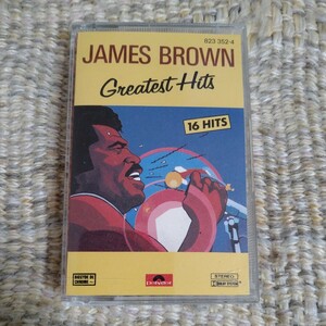 【輸入盤／全16曲収録】☆James Brown ジェームス・ブラウン・グレイテスト・ヒッツ ☆☆　　　　　　【カセット多数セール中…】