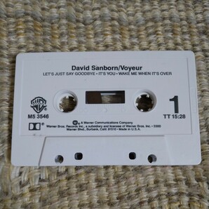 【輸入盤カセット】☆デヴィッド・サンボーン David Sanborn／Voyeur☆☆【カセット多数セール中…】の画像4