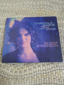 【自主制作／輸入盤・デジパック仕様】☆Chantale Gagne Trio／Silent Strength☆☆【CD多数セール中…】