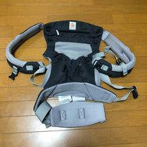 エルゴベビー 抱っこ紐 360 COOL AIR CARBON GREY / BC360PBLKGRY + EASY SNUG_画像2