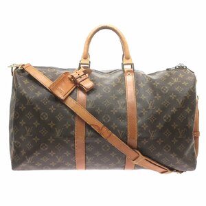 1円スタート LOUIS VUITTON ルイヴィトン キーポルバンドリエール50 M41416 VI862 モノグラム ボストンバッグ トラベルバッグ ショルダー