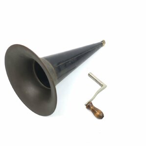 1円スタート EDISON HOME PHONOGRAPH エジソン スタンダードフォノグラフ 蝋管式蓄音機 レトロ アンティーク 手回し 動作未確認の画像9