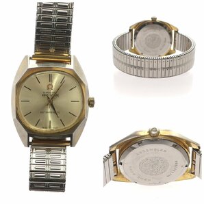 1円スタート 腕時計まとめ7点セット RADO ラドー TISSOT ティソ agnes b. アニエスベー クロノグラフ 手巻き メンズ レディース 稼動品含の画像6