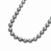 1円スタート 美品 アコヤ真珠 パールネックレス 2点セット 真珠 pearl SILVER シルバー 金具 アクセサリー レディース NGLソーティング_画像2