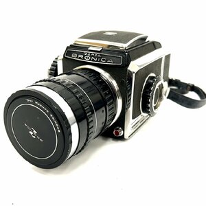 1円スタート ZENZA BRONICA ゼンザブロニカ カメラ 中判カメラ フィルムカメラ 1:3.5 f=13.5cm 家電 電化製品 昭和 レトロ 動作未確認