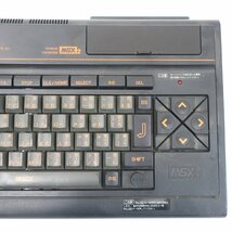 1円スタート Panasonic パナソニック パーソナルコンピューター FS-A1 MSX2 キーボード マラヤの秘宝 プロフェッショナル 動作未確認_画像4