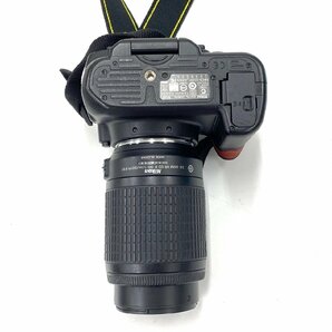 1円スタート NIKON ニコン D5000 デジタル一眼レフ AF-S DX 55-200mm 1:4-5.6G / 18-55mm 1:3.5-5.6G カメラ レンズセット 動作未確認の画像7