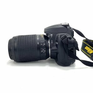 1円スタート NIKON ニコン D5000 デジタル一眼レフ AF-S DX 55-200mm 1:4-5.6G / 18-55mm 1:3.5-5.6G カメラ レンズセット 動作未確認の画像4
