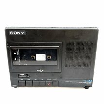 1円スタート SONY ソニー TC-D5M デンスケ カセットデッキ レコーダー オーディオ機器 黒 ブラック 動作未確認_画像1