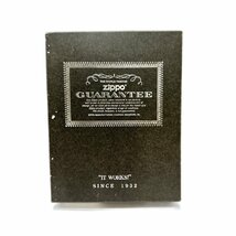 １円スタート Zippo ジッポー オイルライター ギャランティーセットBOX シェル 喫煙具 火花○ 着火未確認 箱付き_画像10