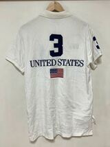 の1337 Polo Ralph Lauren ラルフローレン 半袖ポロシャツ M 175/98A ビッグポニー カスタムフィット UNITED STATES 3_画像2