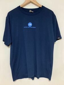 の1338 THE NORTH FACE ノースフェイス メッシュ半袖Tシャツ L ネイビー ドライ 速乾 アウトドア 日本製