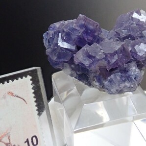 【青紫色】フローライト 蛍石 原石 標本の画像8