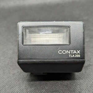 1円スタート CONTAX TLA 200 コンタックス フラッシュ ストロボ