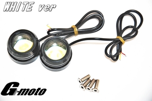 Z1-2WT×2 爆光 LED ストロボ プロジェクター YBR125 RZ250R/350R MT25 MT03 MT07 MT09 XSR900 XJR400R 4HM RH02J XJR1200 XJR1300R 汎用