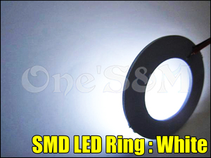 E8-2WT SMD LEDリング イカリング 白 レッツ2 CA1PA ZZ CA1PB アドレスV50/G アドレスV125/G スカイウェイブ250/400/650/LX/S 汎用