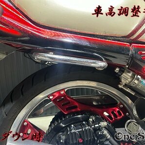 A4-15 車高調整キット CBX400F NC07 CBX550F PC04 クッションリンク ブラックアルマイトの画像8