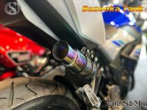 H6-1T ブリーザー バズーカタンク ステンレス製 GSX250R DN11A GSR/250/400 バンディット/250/400 GSX400インパルス GS400 GSX250E 汎用_画像8