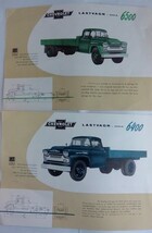 1950・60年代・シボレー・トラック・チラシ全5枚_画像2