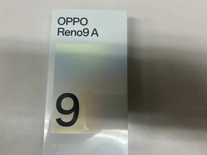 OPPO Reno9 A ムーンホワイト SIMフリー 残債なし 新品未開封品　ワイモバイル