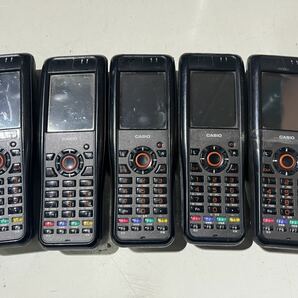 ★動作未確認★現状品★CASIO DT-X8-20J ハンディターミナル 5台セットの画像1