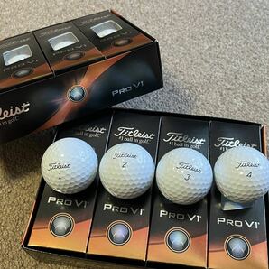 送料無料Titleistタイトリスト最新2023ProV1x白ボール2ダース新品ローナンバー(1～4)正規品の画像2