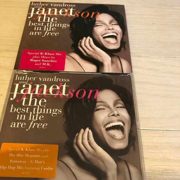 Janet jacksonリミックスCD2枚