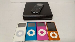 iPod nano 画面割れほか 動作未確認 ジャンク品 5台セット