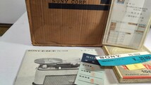 SONY テープコーダー オープンリールデッキ TC-102A 通電確認 現状品_画像9