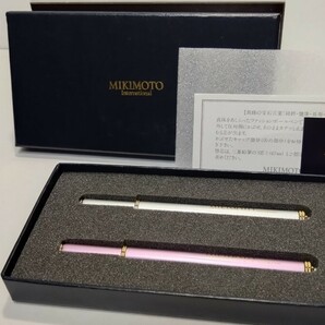 MIKIMOTO ミキモト パール 真珠 ボールペン 筆記用具 文房具の画像1