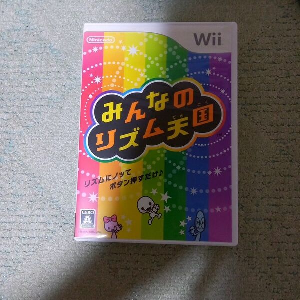 【美品】 みんなのリズム天国 Wii