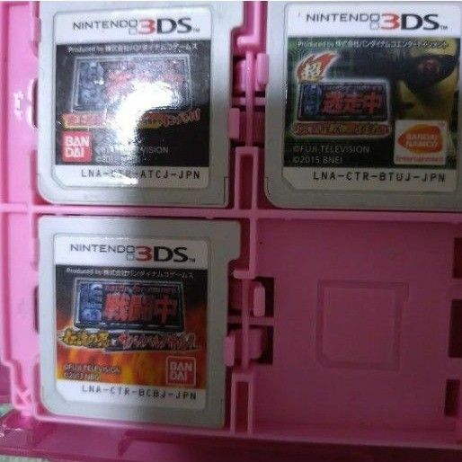 【お得】逃走中　3種類 3DSソフトのみ