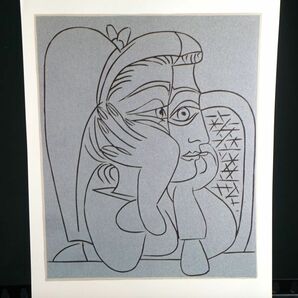 パブロ・ピカソ Pablo Picasso オフセット の画像2