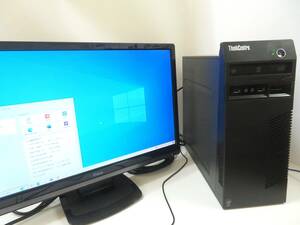 動作良☆Lenovo☆Core i7-4770 ターボ 3.9GHz 8GBメモリー 超高速☆2TB (2000GB) thinkcentre M73 10B0-CTO1WW☆Office2021済◆Win10 64B☆