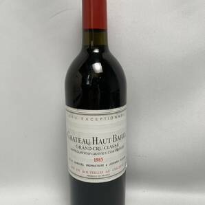 CHATEAU HAUT BAILLY シャトー オー バイィ 1985 750ml 14％未満の画像4