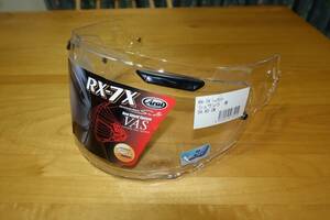 ☆☆【1円スタート】Arai RX-7X用クリアーシールド 未使用☆☆