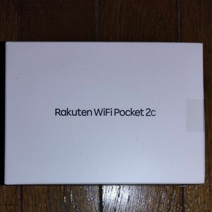 新品 未開封 Rakuten WiFi Pocket 2C ZR03M ブラック