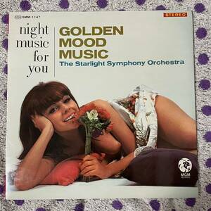 【見本盤 2LP】即決 中古【The Starlight Symphony Orchestra Night Music For You Golden Mood Music】SMM1147 ジャケ ヌード フェロモン